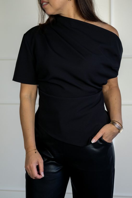Simone Top Zwart - Afbeelding 2