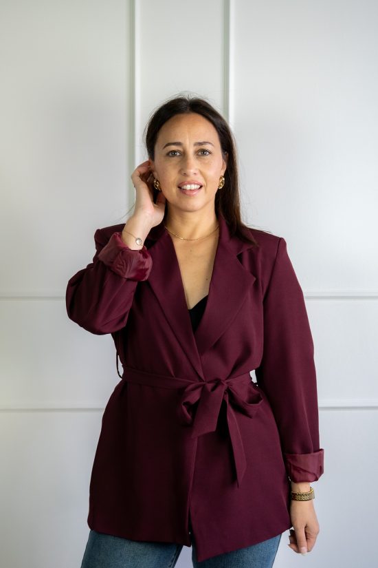 Jennie Blazer Bordeaux
