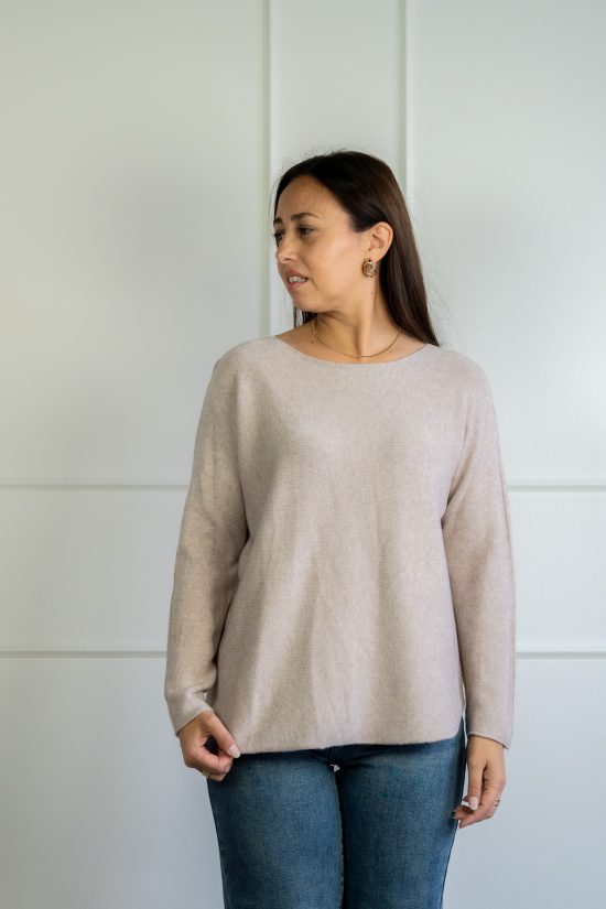 Tally Trui Beige - Afbeelding 3