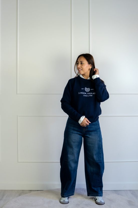 Joella Trui Navy - Afbeelding 2