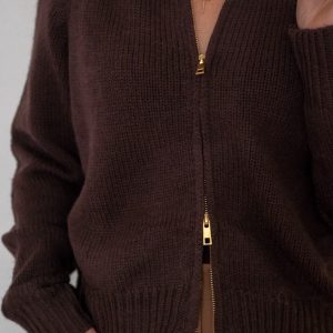 Manou Vest Bruin