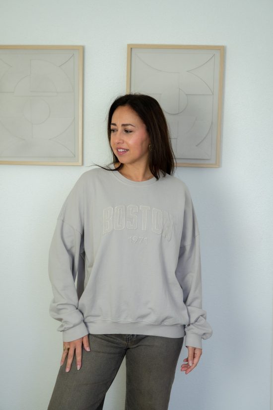 Boston Trui Beige One Size - Afbeelding 4