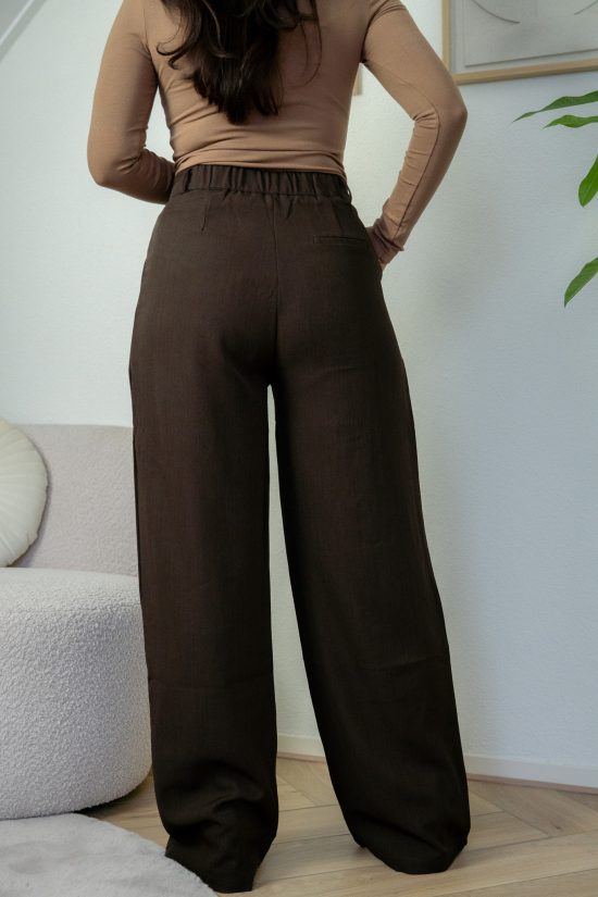 SC Faya Pantalon Bruin - Afbeelding 2
