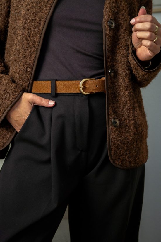 Tori Riem Leder Camel 90 cm