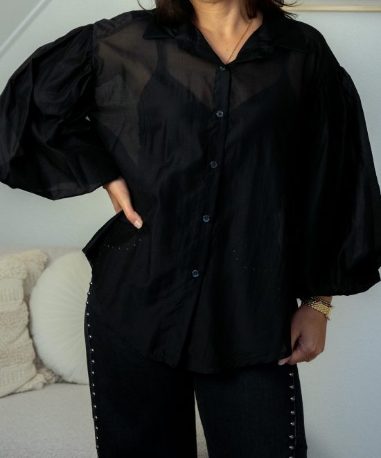 Tatum Blouse Bruin - Afbeelding 3