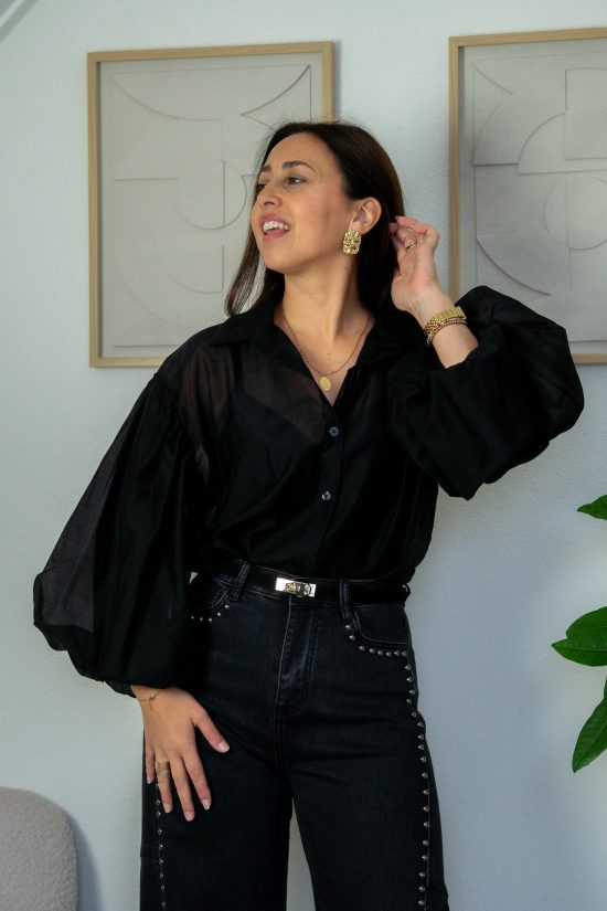 Tatum Blouse Zwart