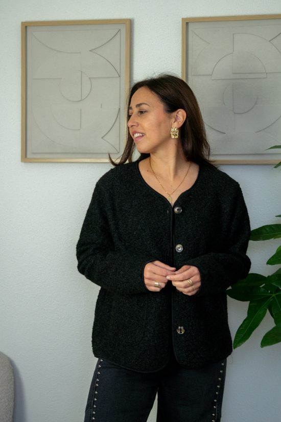 Molly Jacket Zwart - Afbeelding 2