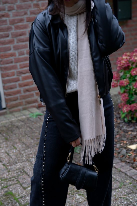 SC Cristina Sjaal Beige - Afbeelding 3