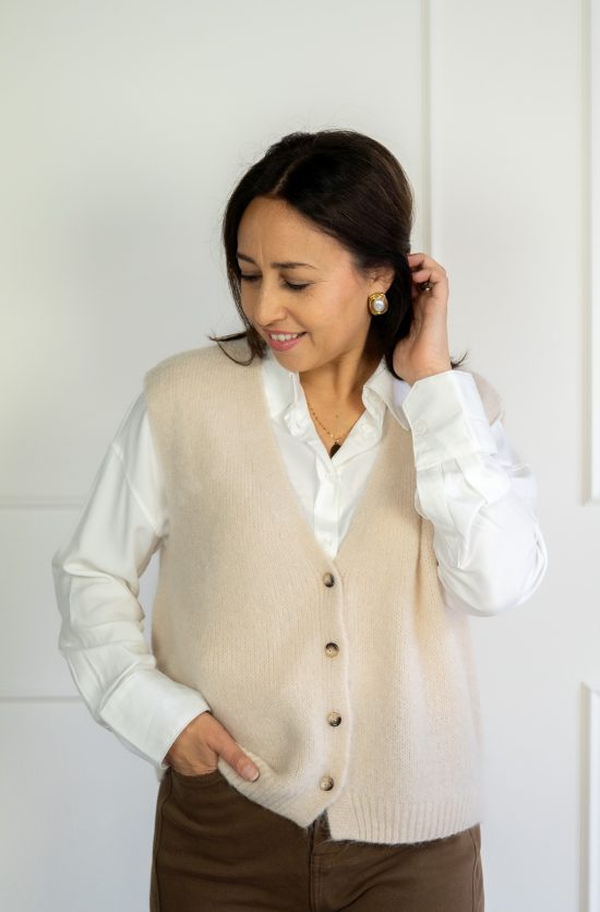 Zora Gilet Creme