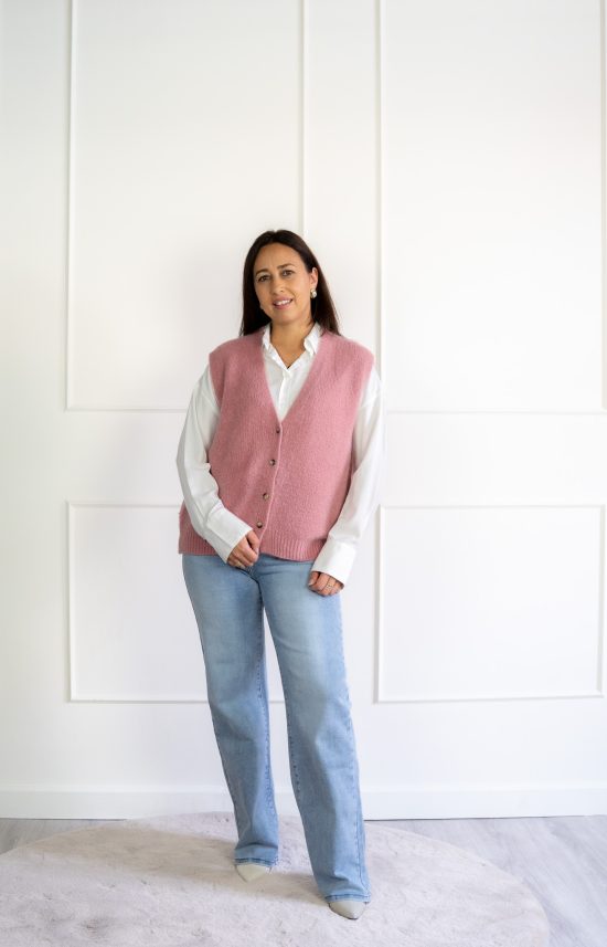 Zora Gilet Roze - Afbeelding 3