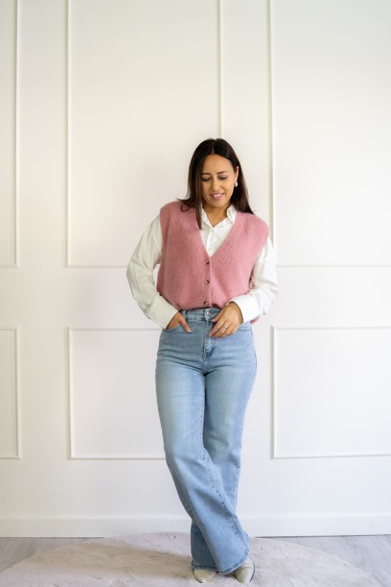 Zora Gilet Roze - Afbeelding 4