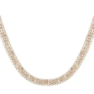 SC Ketting Strass Goud