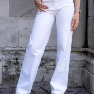 SC Madison Straight Leg Jeans Wit