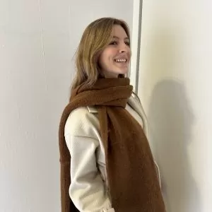 SC Clava Sjaal Bruin