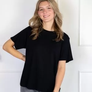 SC Amber Basic T-shirt Zwart