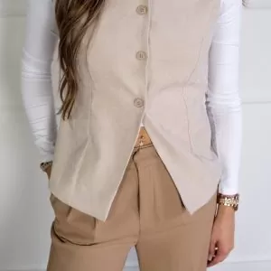 SC Elin Gilet Beige