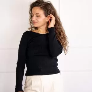 SC Alba Top Zwart