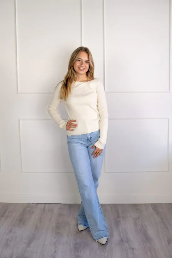 SC Alba Top Creme - Afbeelding 2