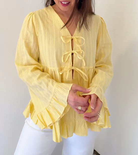 SC Zola Blouse Geel