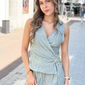 SC Fanny Gilet Groen