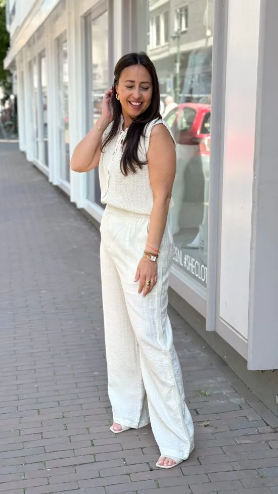 SC Patty Gilet Creme - Afbeelding 2