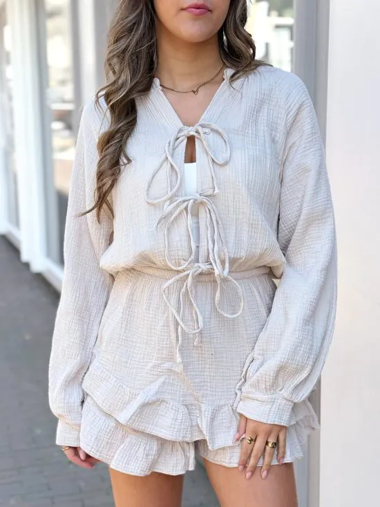 SC Jessy Playsuit Beige - Afbeelding 2
