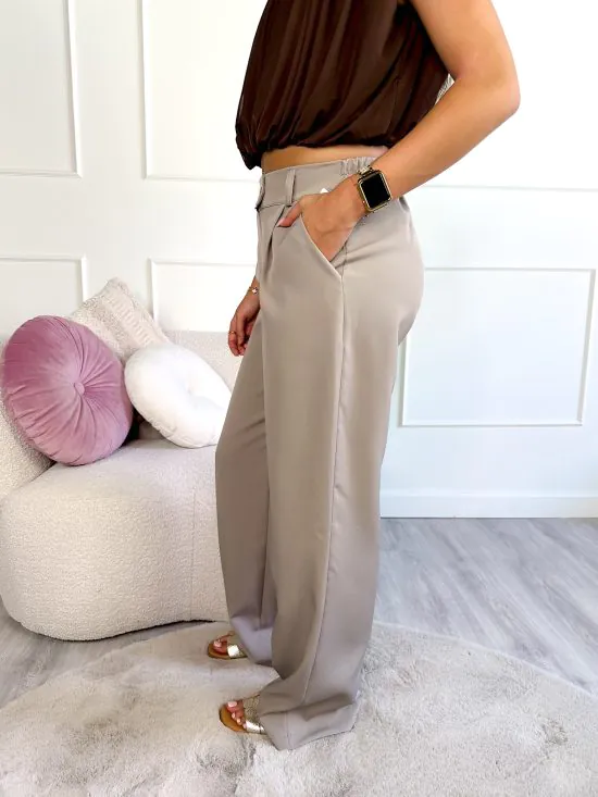 SC Jainy Pantalon Taupe - Afbeelding 3