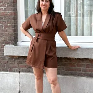 SC Elvera Playsuit Bruin