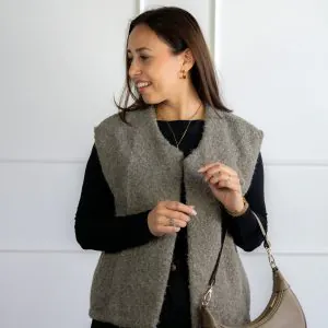 Alfi Gilet Taupe
