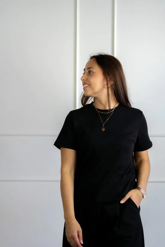 Sterre T-shirt Zwart - Afbeelding 3