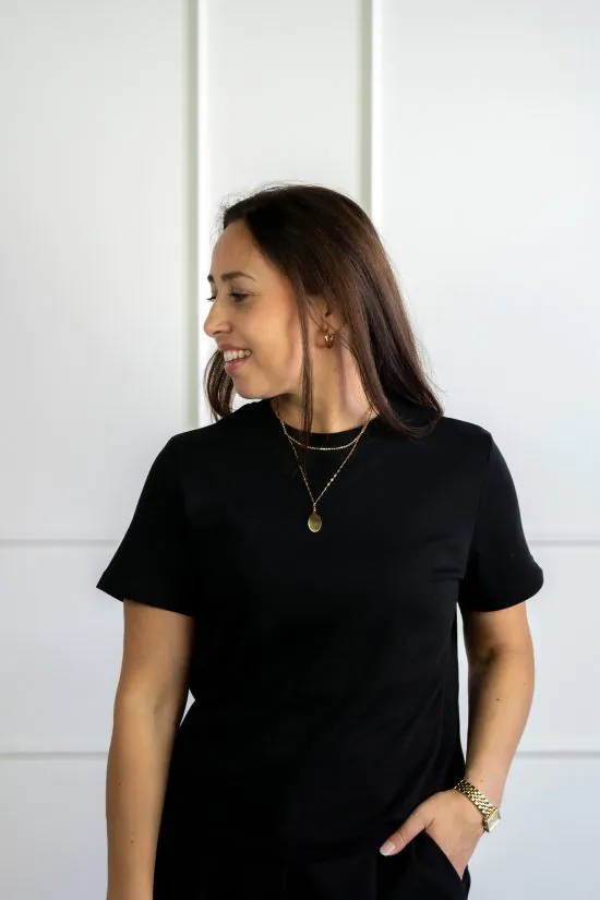 Sterre T-shirt Zwart